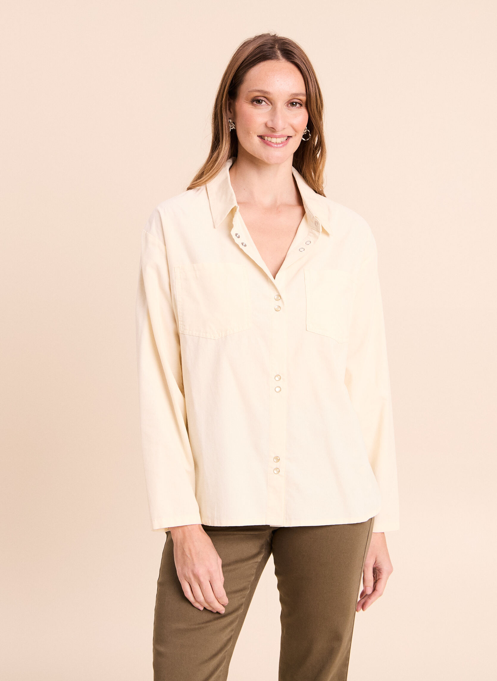 Chemises CHEVELT femme blanc Bréal Chemises CHEVELT femme blanc Blanc