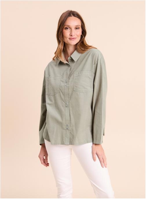 Bréal Chemises CHEVELT femme vert