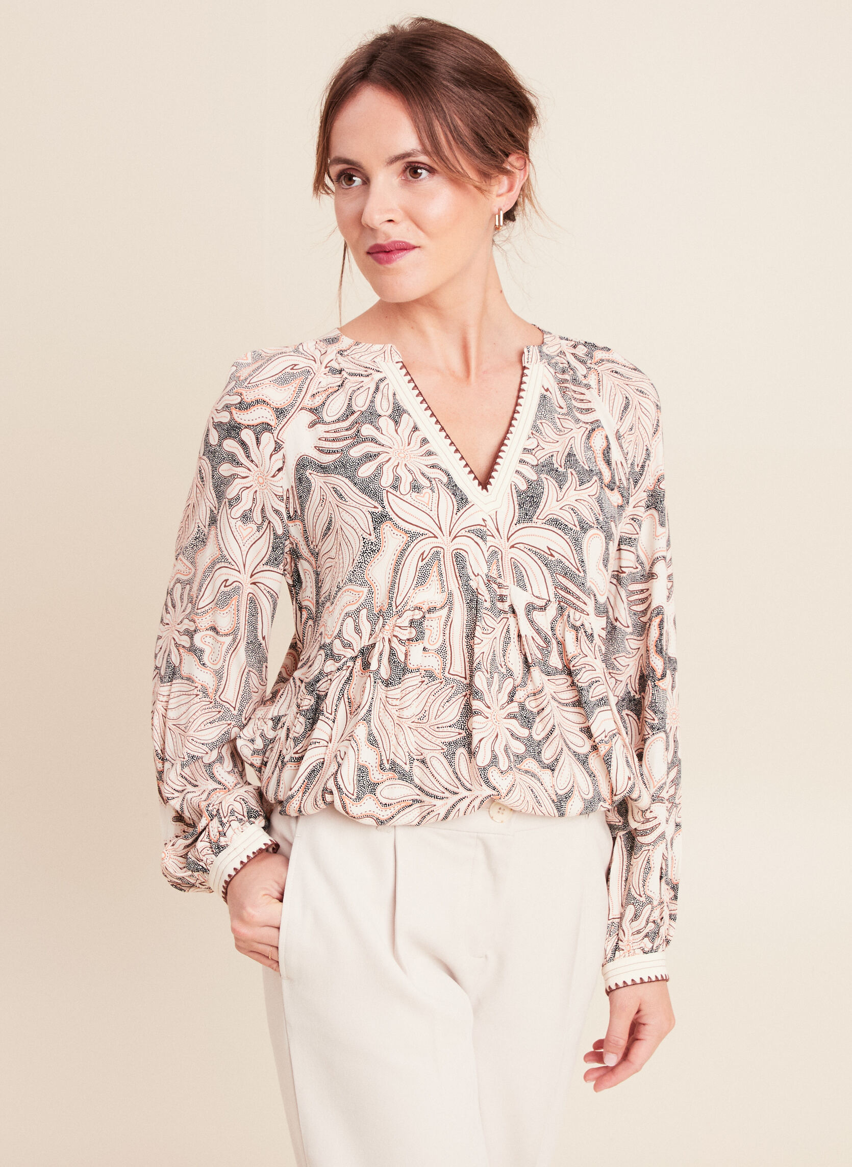 Blouses CECRAFTY femme blanc Bréal Blouses CECRAFTY femme blanc Blanc