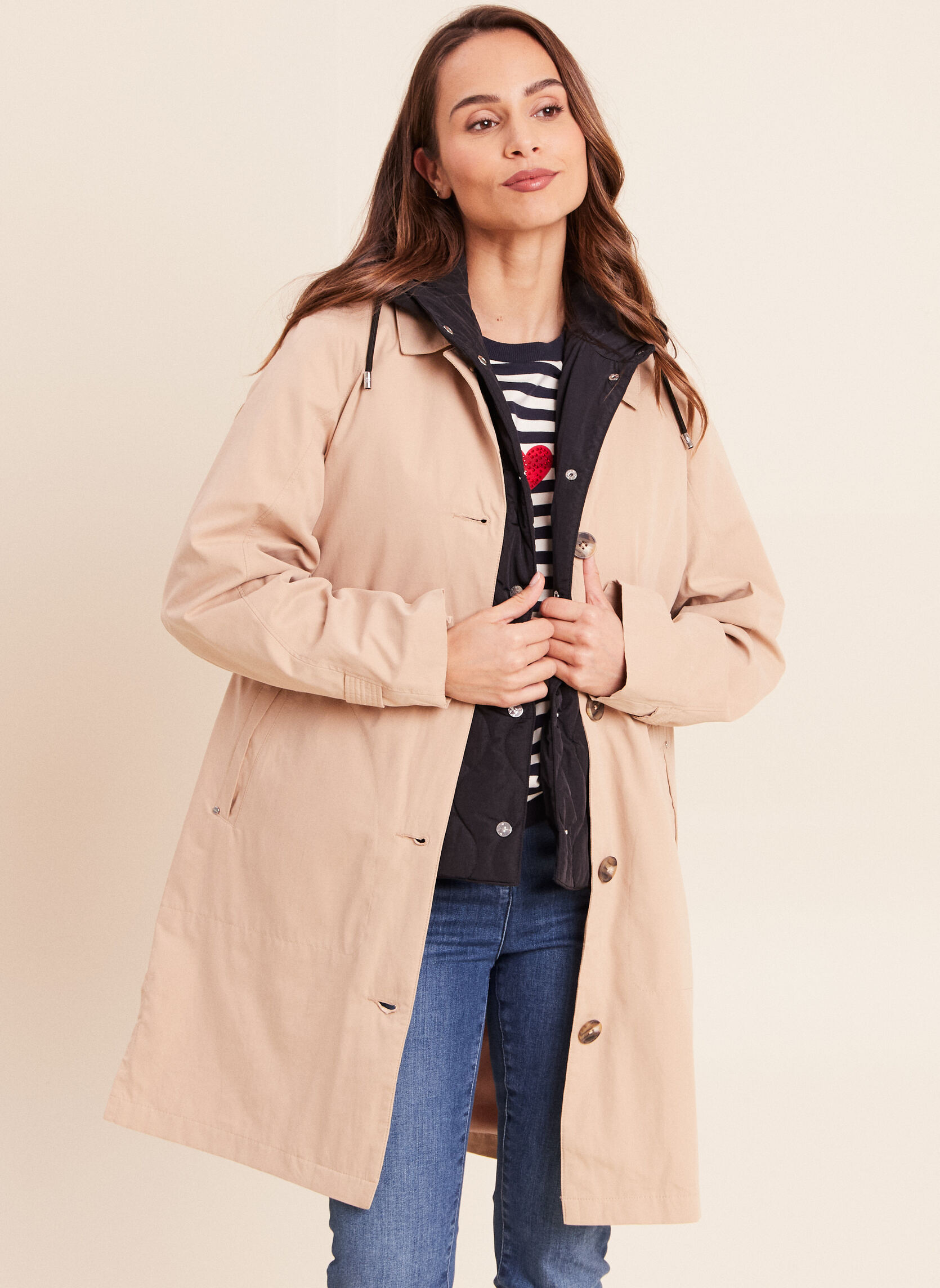 Trench-coats GEBITRENCH femme beige Bréal Trench-coats GEBITRENCH femme beige Beige