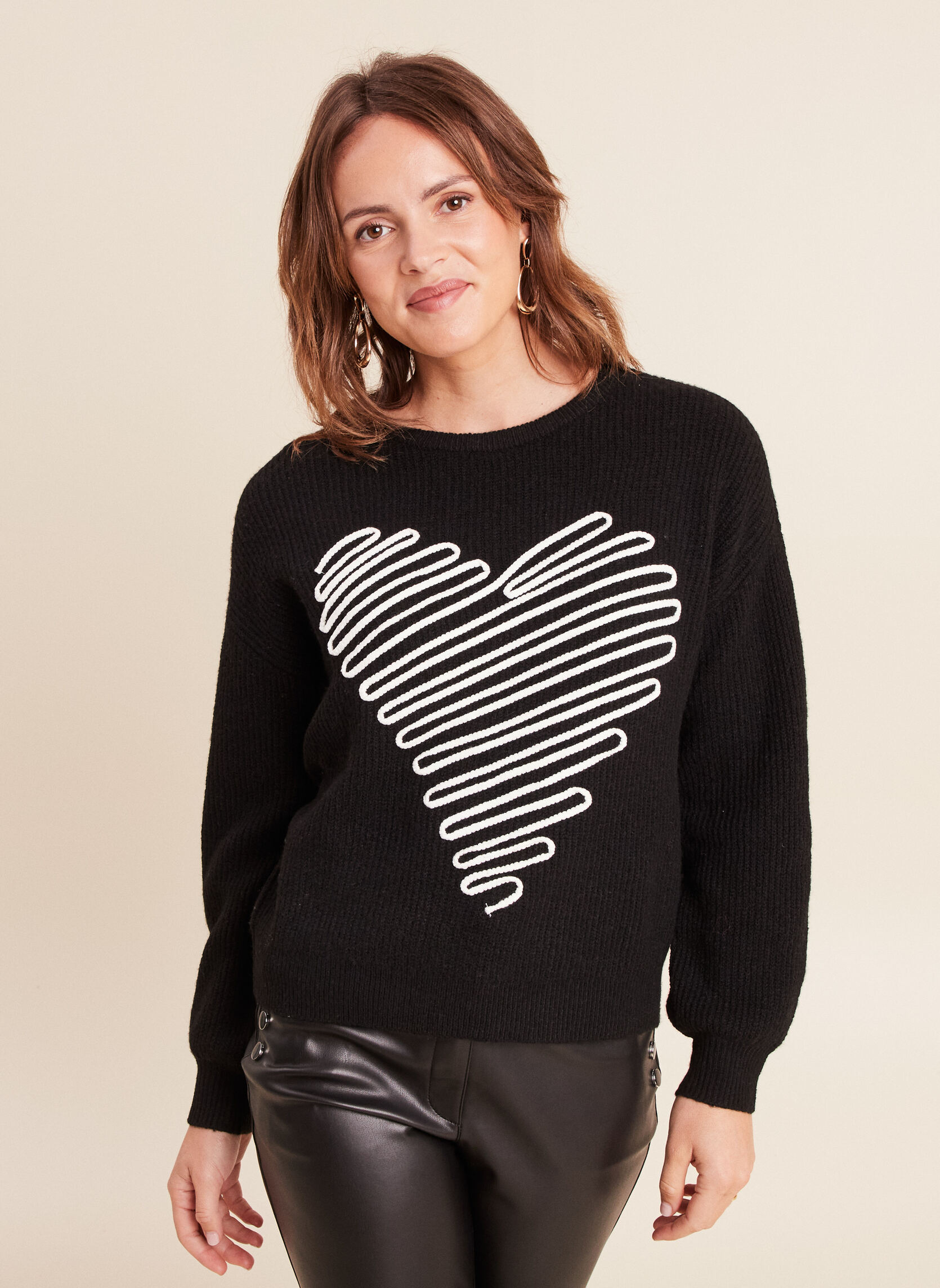 Pulls MICOEURLINE femme noir Bréal Pulls MICOEURLINE femme noir Noir