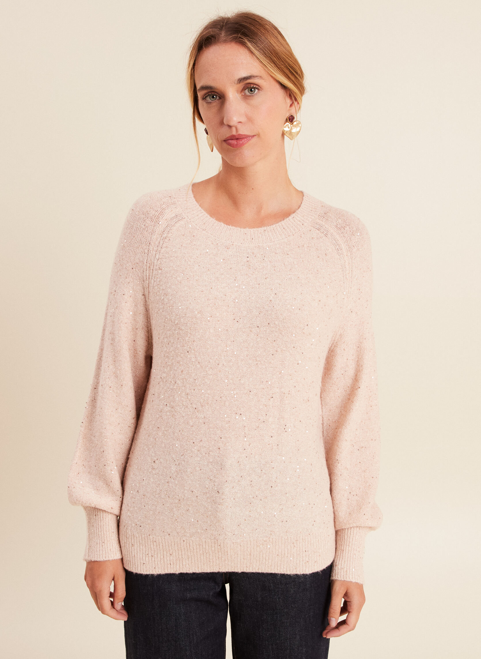 Pulls MILALOU femme rose Bréal Pulls MILALOU femme rose Rose pastel