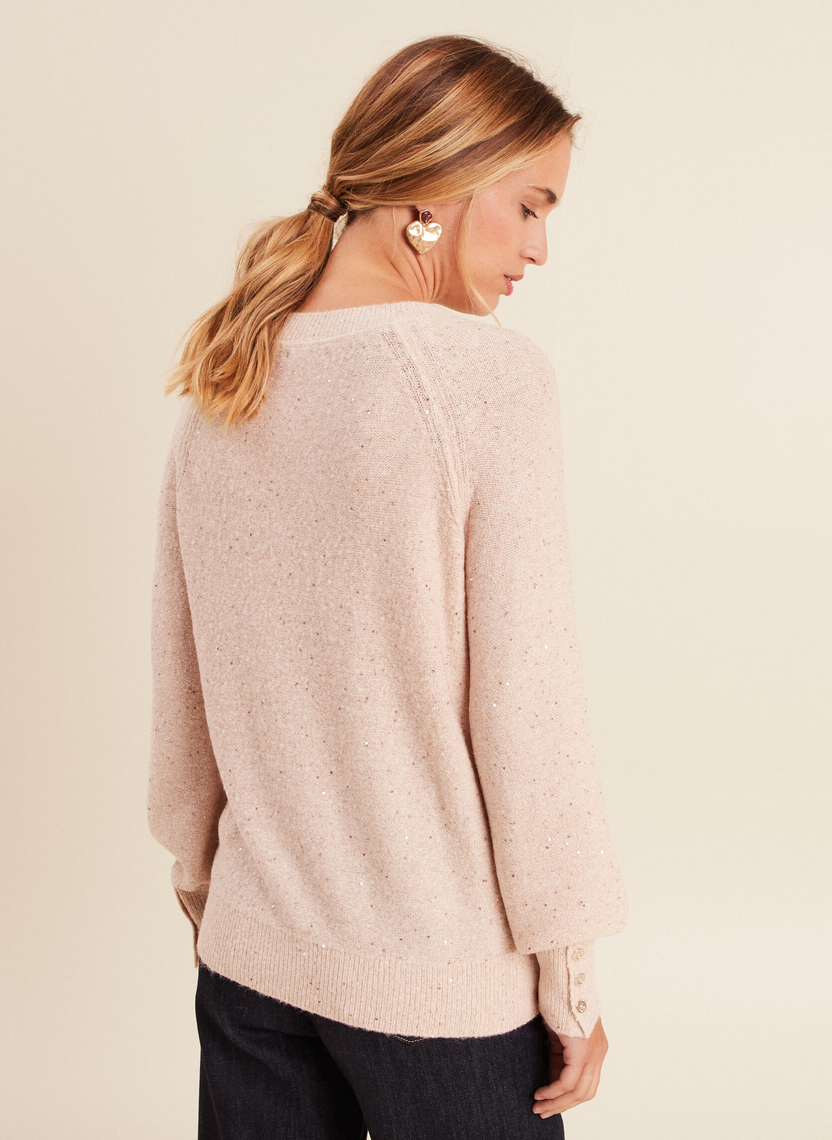 Pulls MILALOU femme rose Bréal Pulls MILALOU femme rose Rose pastel