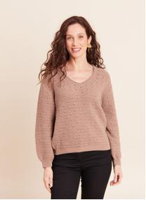 Pulls MIAJOURFLORE femme beige Bréal Pulls MIAJOURFLORE femme beige Beige
