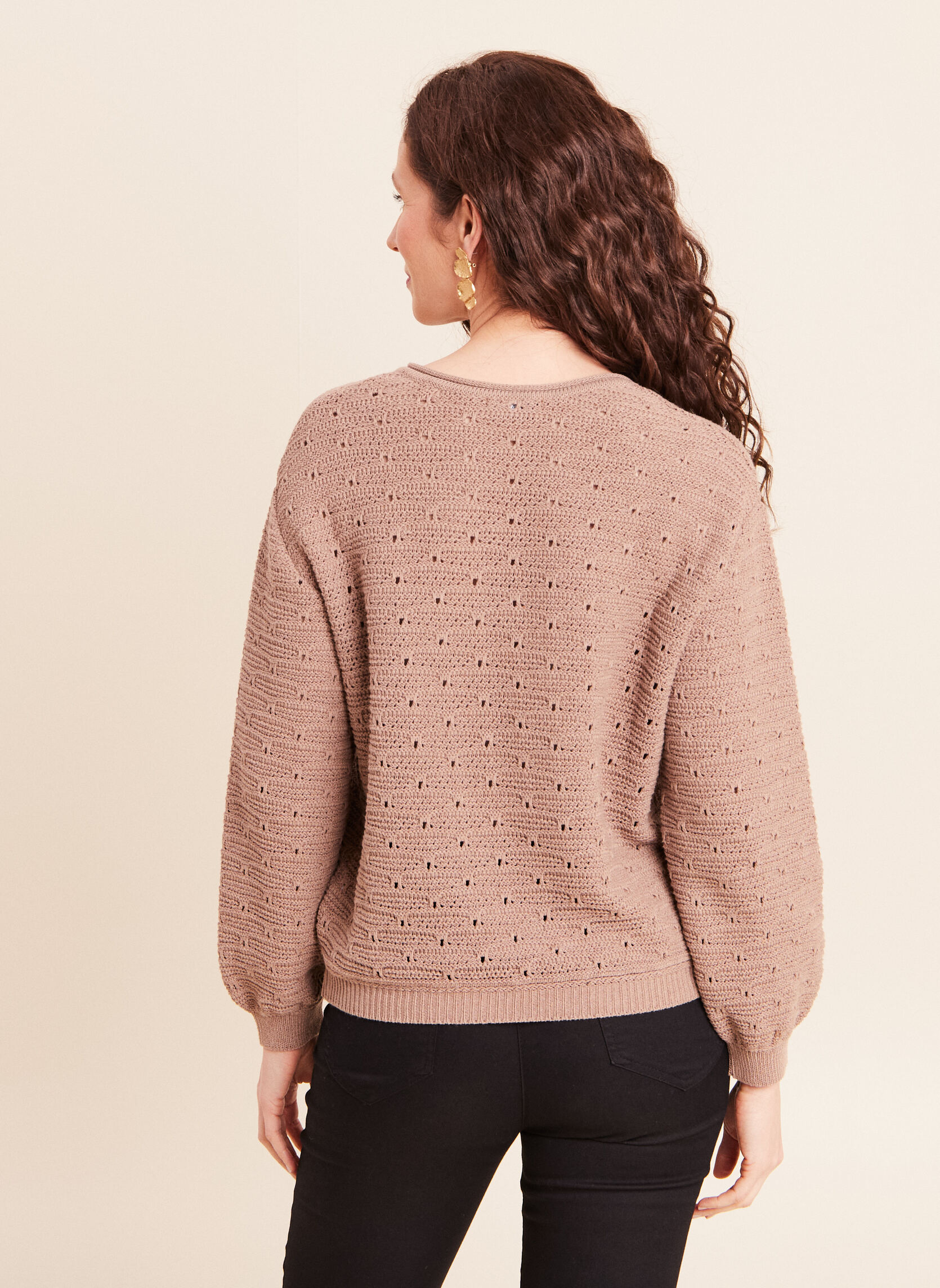 Pulls MIAJOURFLORE femme beige Bréal Pulls MIAJOURFLORE femme beige Beige