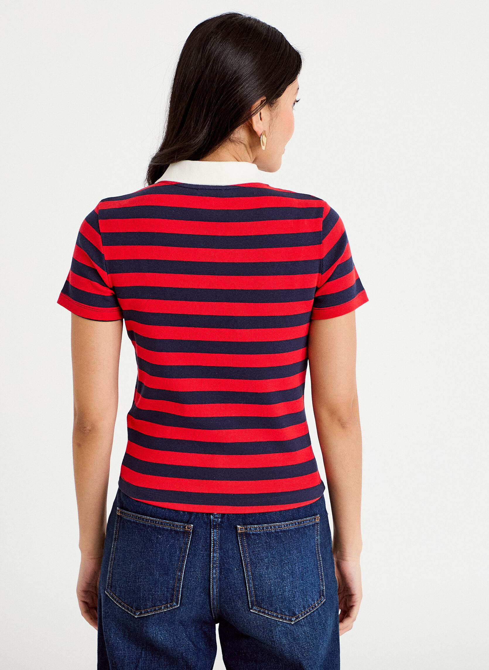 Tee-shirts KCOTPOLO femme rouge Cache Cache Tee-shirts KCOTPOLO femme rouge Rouge