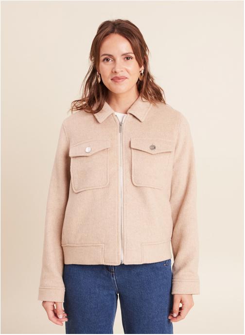 Bréal Vestes VEBLOUDIME femme beige