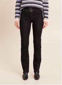 Jeans droit PECEINTURA femme noir Bréal Jeans droit PECEINTURA femme noir Noir