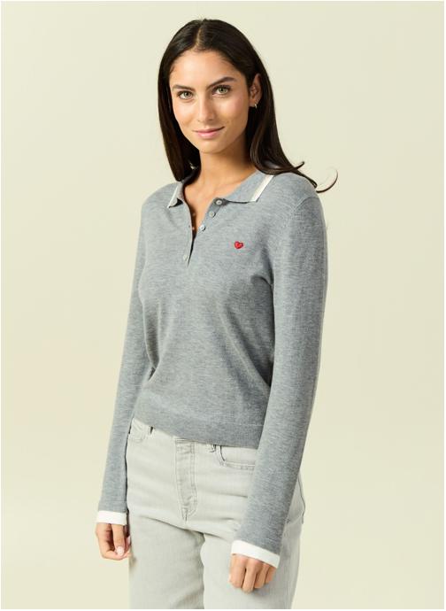Bonobo Pulls POLOLILOUF femme gris