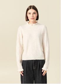 Pulls MOULICONEWF femme beige Bonobo Pulls MOULICONEWF femme beige Beige