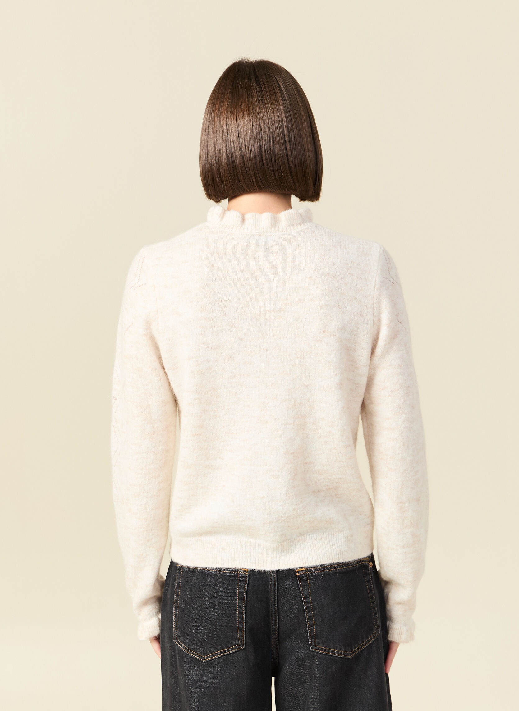 Pulls MOULICONEWF femme beige Bonobo Pulls MOULICONEWF femme beige Beige