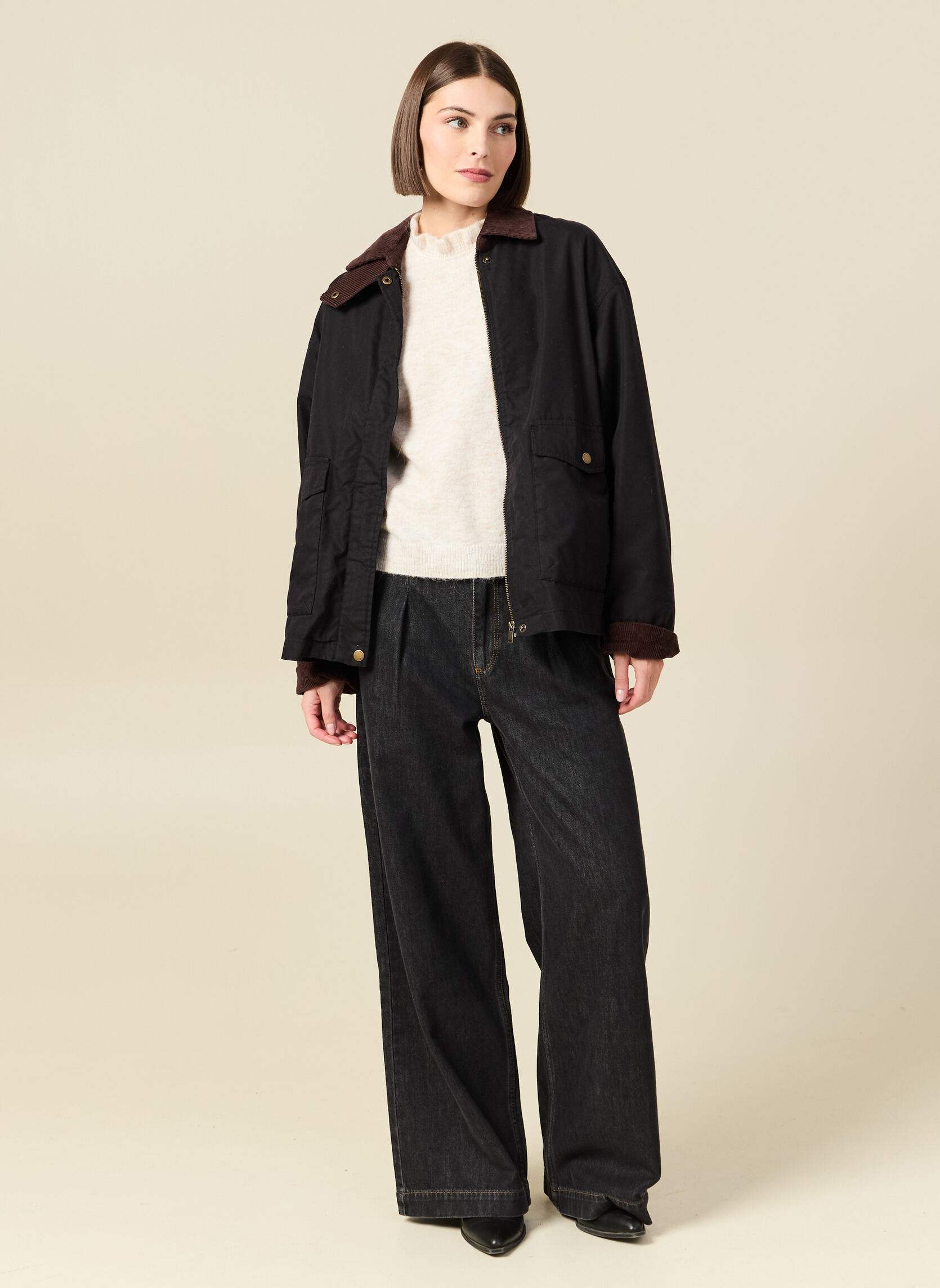Pulls MOULICONEWF femme beige Bonobo Pulls MOULICONEWF femme beige Beige