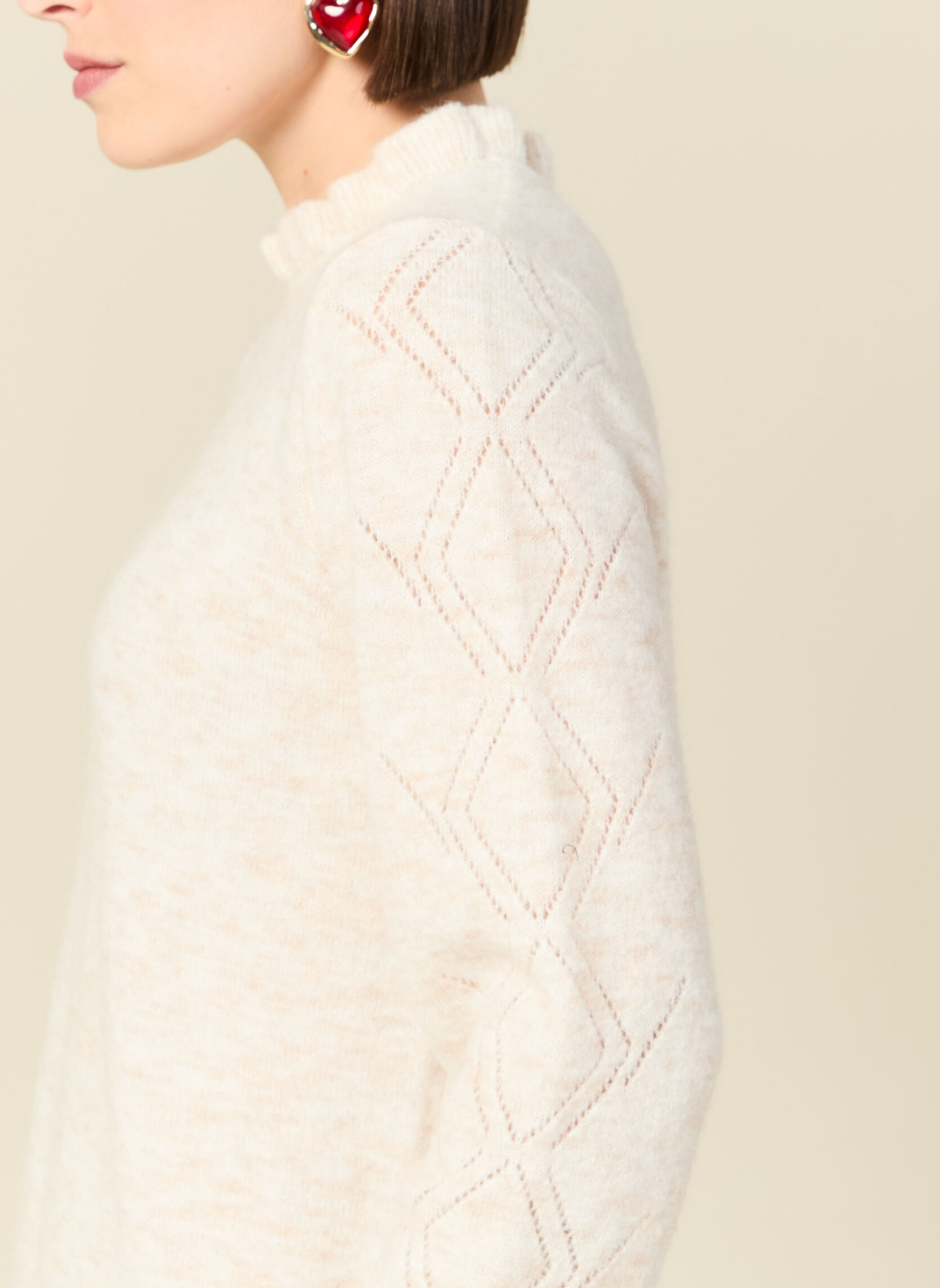 Pulls MOULICONEWF femme beige Bonobo Pulls MOULICONEWF femme beige Beige