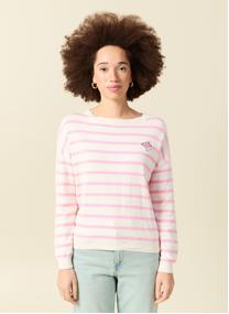 Pulls CROISSANTPUF femme rose Bonobo Pulls CROISSANTPUF femme rose Rose clair