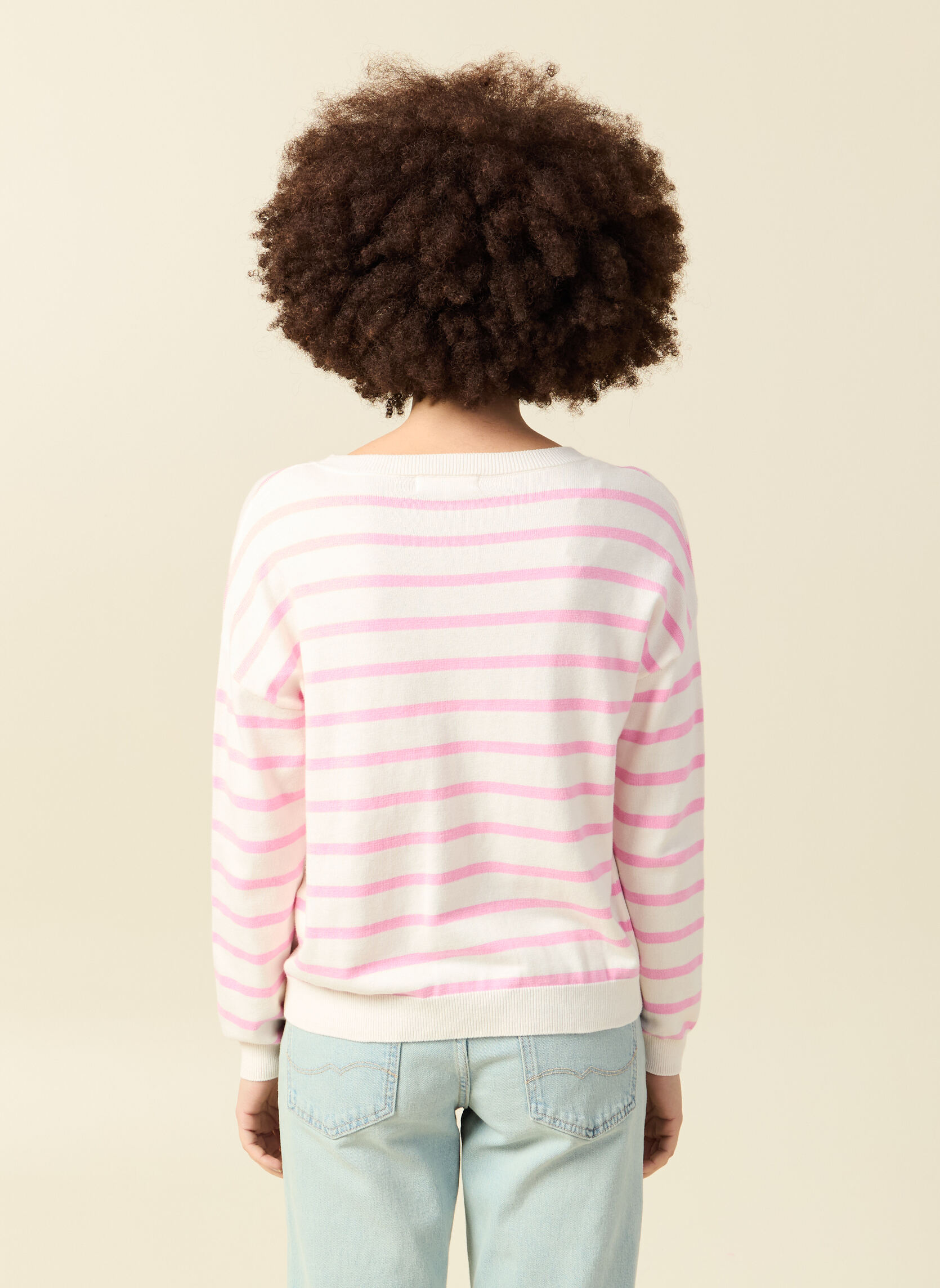 Pulls CROISSANTPUF femme rose Bonobo Pulls CROISSANTPUF femme rose Rose clair