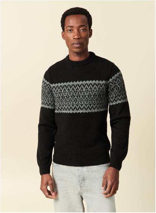 Bonobo Pulls ROYJAQPULH homme noir