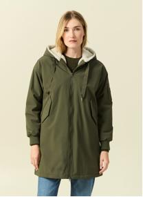 Doudounes TREKPARKAF femme vert