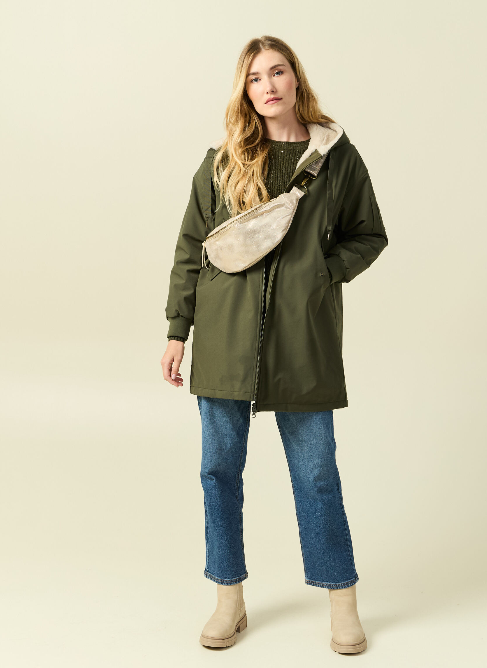Doudounes TREKPARKAF femme vert Bonobo Doudounes TREKPARKAF femme vert Kaki