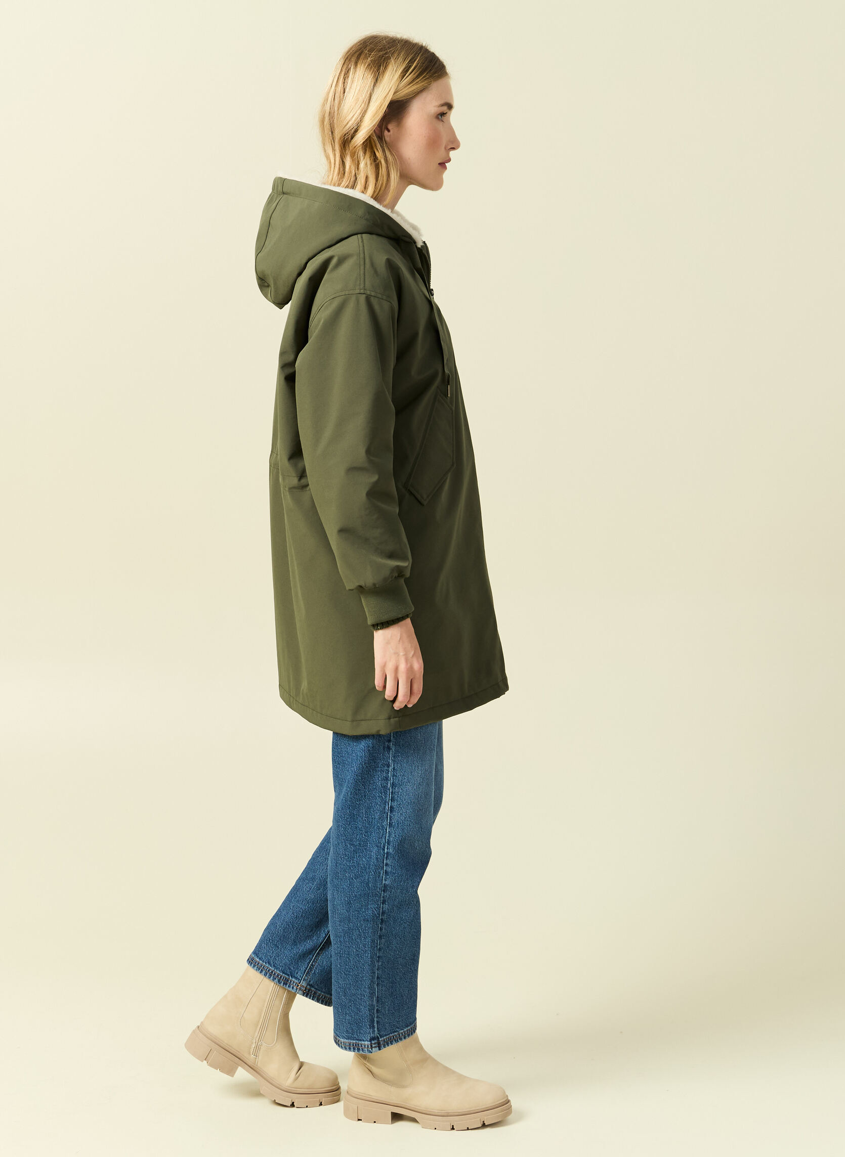 Doudounes TREKPARKAF femme vert Bonobo Doudounes TREKPARKAF femme vert Kaki