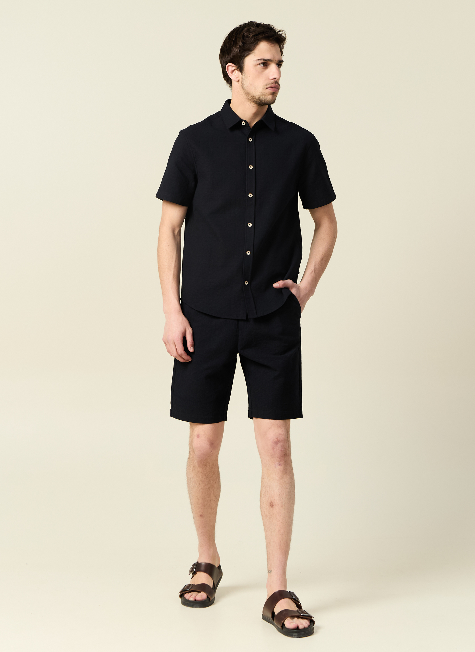 Bermudas BERMITIFH homme noir Bonobo Bermudas BERMITIFH homme noir Noir