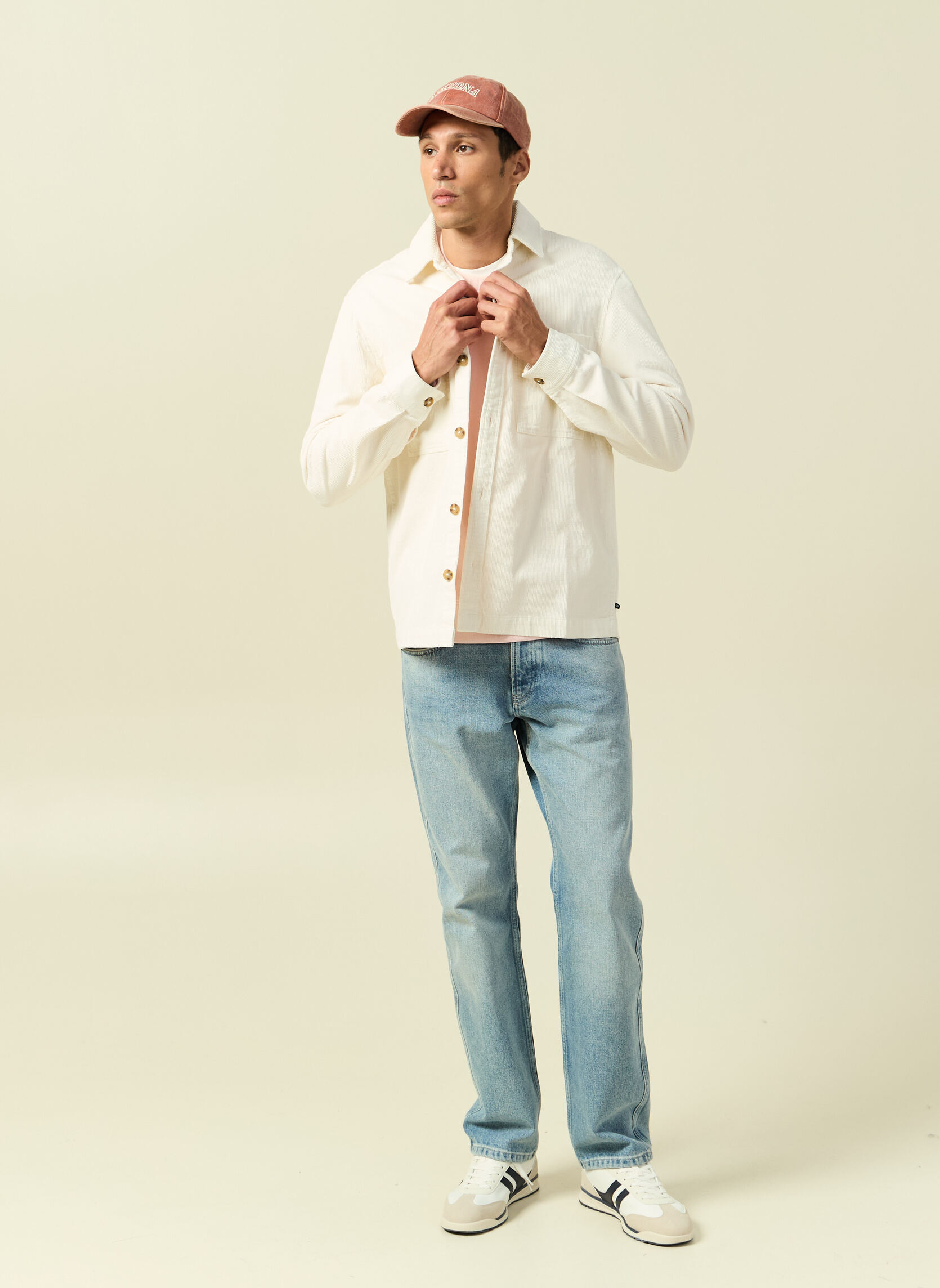 Chemises ESSURVELOU2H homme blanc Bonobo Chemises ESSURVELOU2H homme blanc Blanc