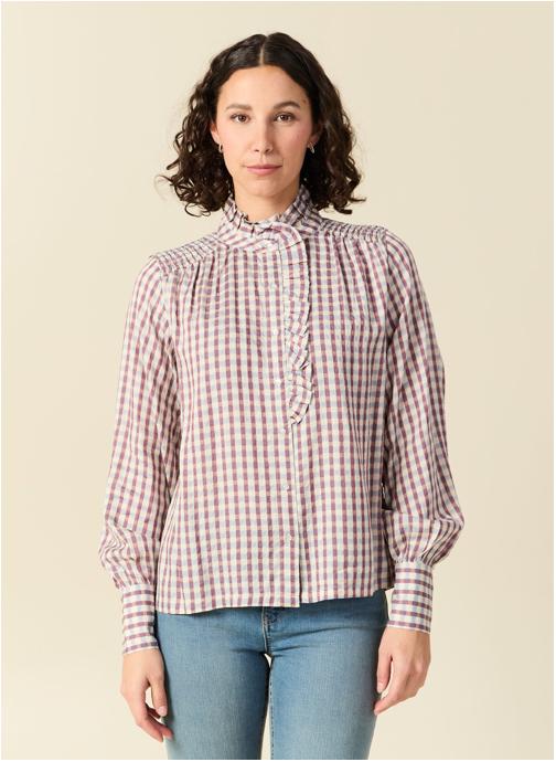 Bonobo Chemises VOLBOKACHEMF femme marron