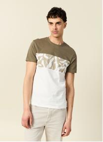 Tee-shirts SLUBBLOCAOPH homme vert Bonobo Tee-shirts SLUBBLOCAOPH homme vert Kaki