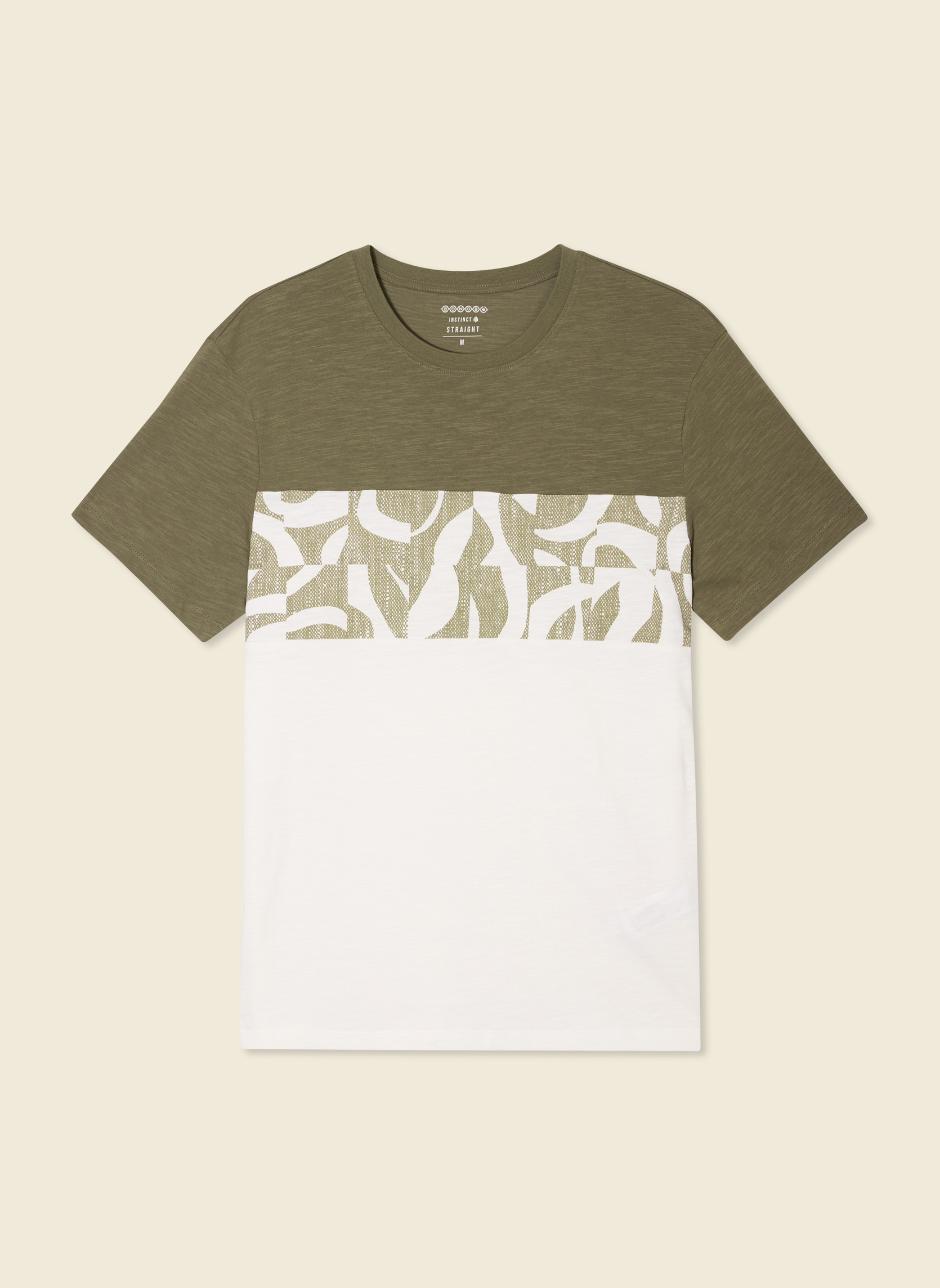 Tee-shirts SLUBBLOCAOPH homme vert Bonobo Tee-shirts SLUBBLOCAOPH homme vert Kaki