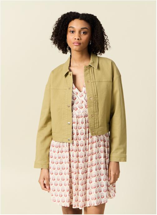 Bonobo Vestes SNAPJACKETF femme vert