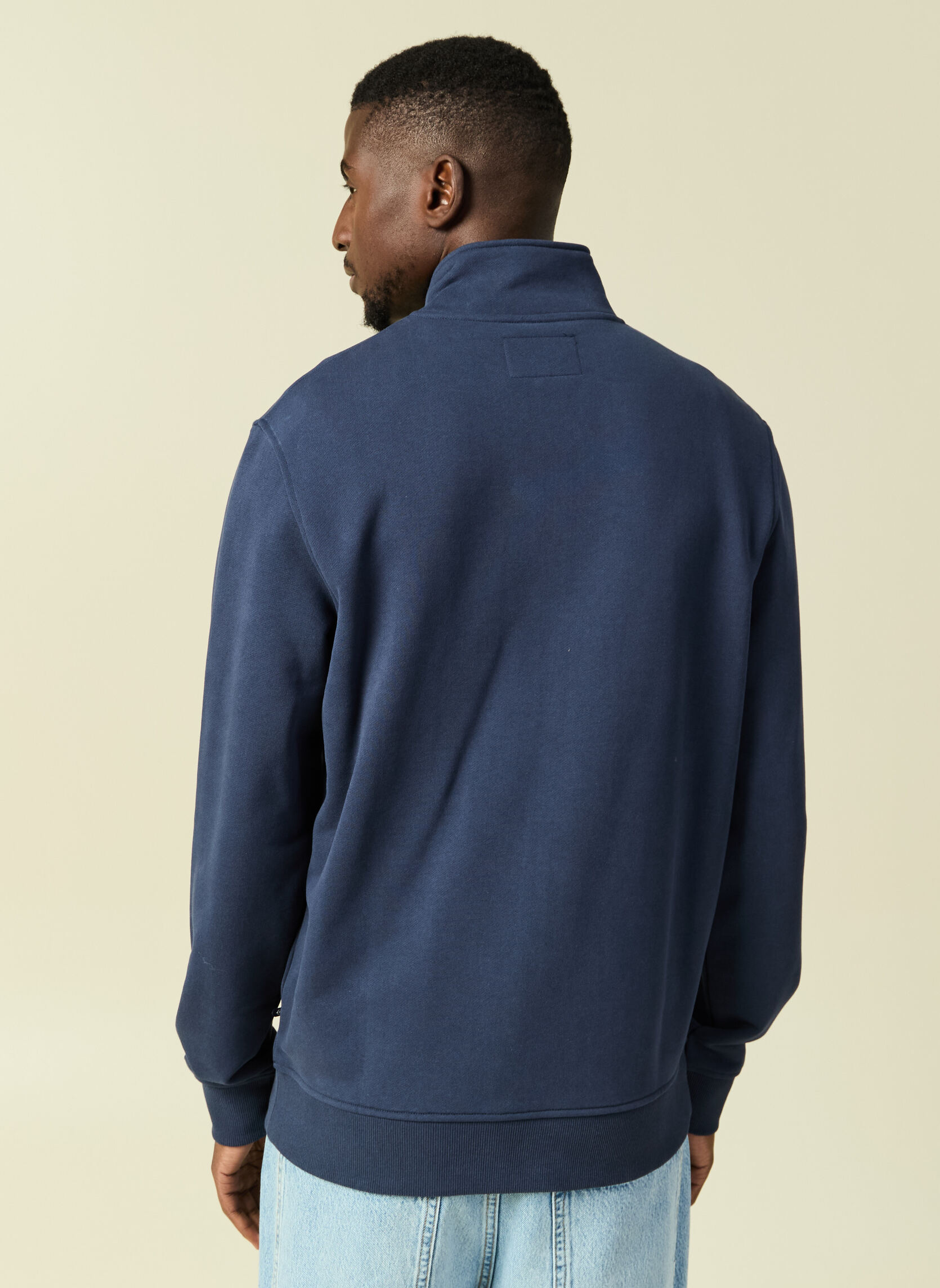 Sweats à capuche SWETMIZIP3H homme bleu Bonobo Sweats à capuche SWETMIZIP3H homme bleu Bleu marine