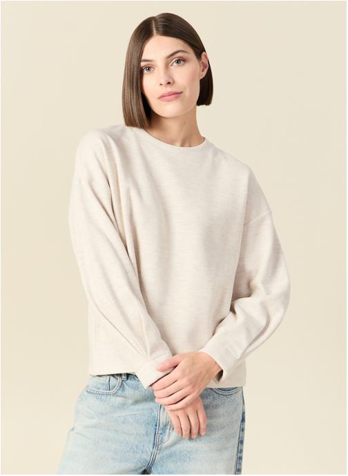 Bonobo Sweats à capuche YETISWEAF femme beige