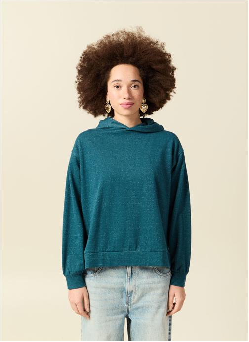 Bonobo Sweats à capuche STARSWEAF femme bleu