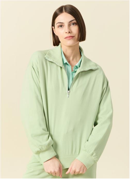 Bonobo Sweats à capuche MORNINGSWEAF femme vert