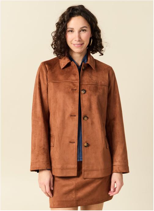 Veste Tailleur Blazer Vintage Pourquoi Pas - Taille 44 (équivalent T3) - Gris - Neuf Sans étiquettes