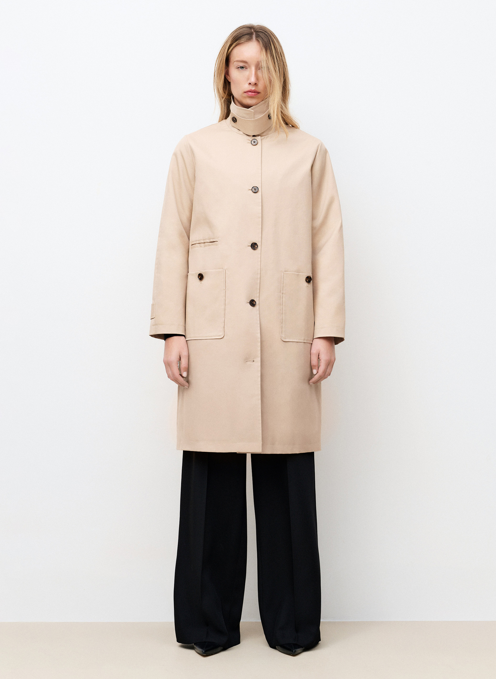 Parkas 261G-GIANNADA femme beige Caroll Parkas 261G-GIANNADA femme beige Beige
