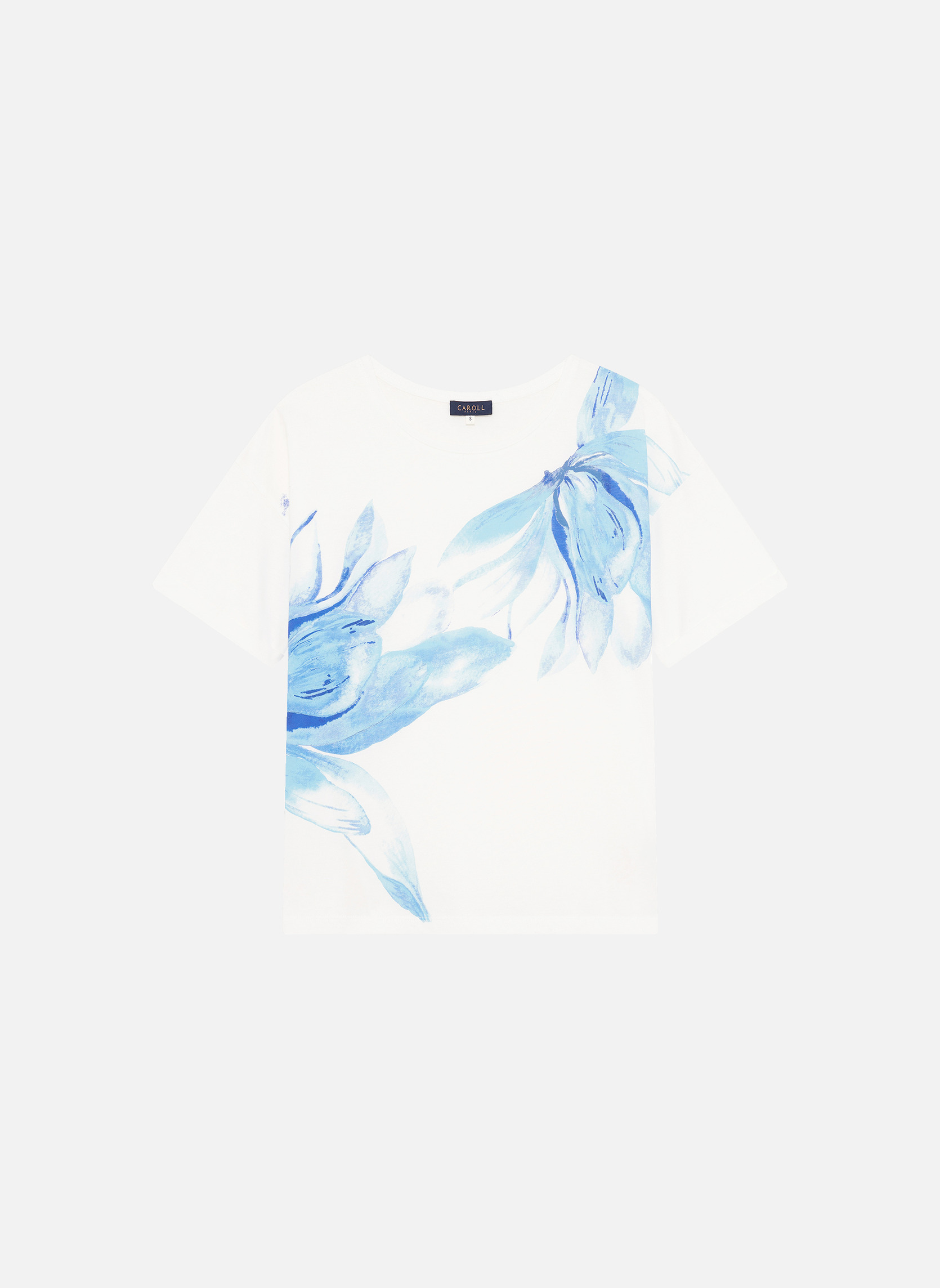 Tee-shirts 261T-TIM-MOM femme bleu Caroll Tee-shirts 261T-TIM-MOM femme bleu Bleu marine