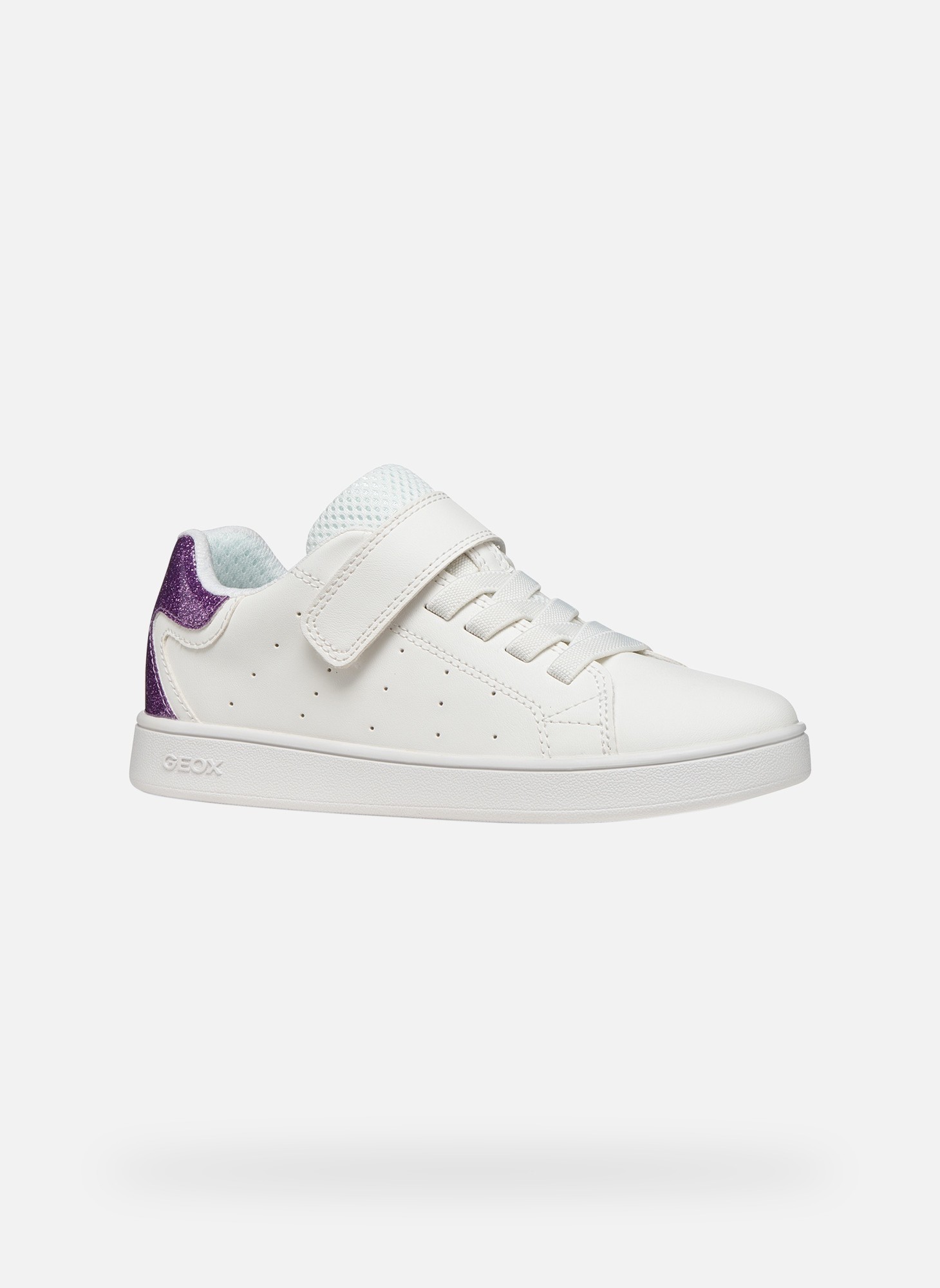 Baskets basses J ECLYPER GIRL fille violet Geox Baskets basses J ECLYPER GIRL fille violet Violet