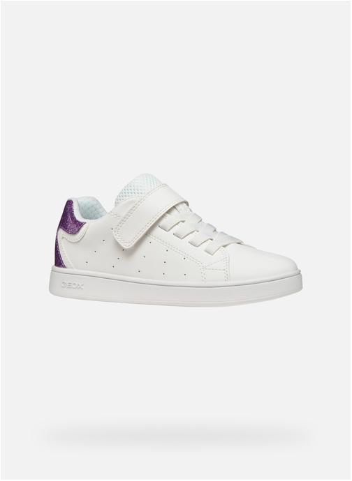 Geox Baskets basses J ECLYPER GIRL fille violet