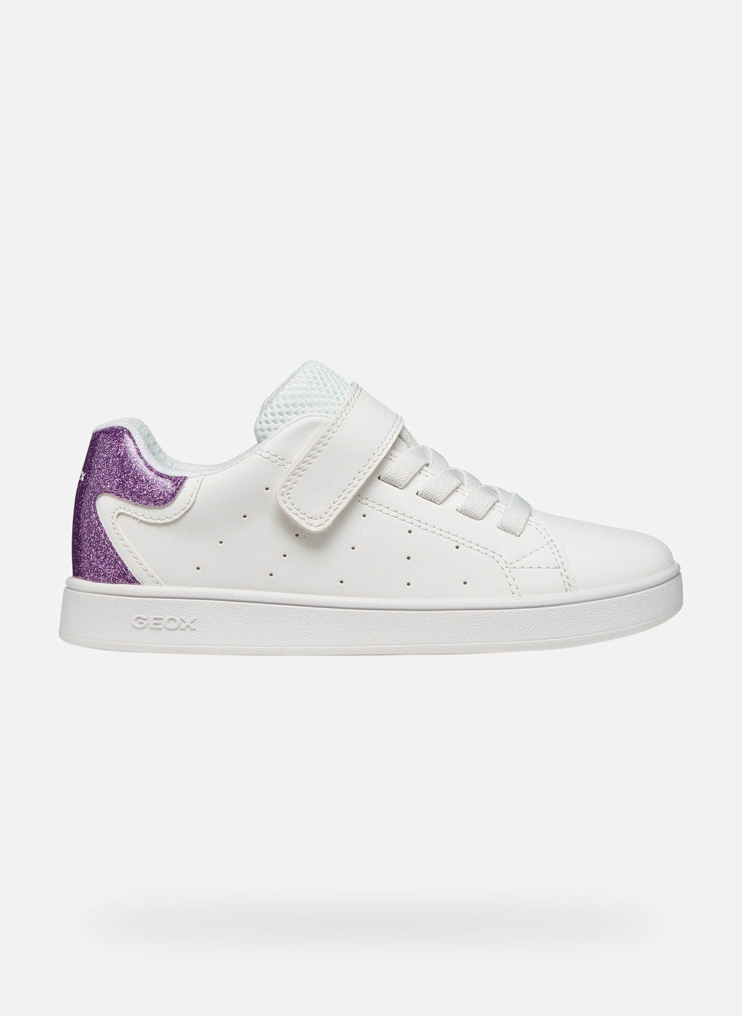 Baskets basses J ECLYPER GIRL fille violet Geox Baskets basses J ECLYPER GIRL fille violet Violet