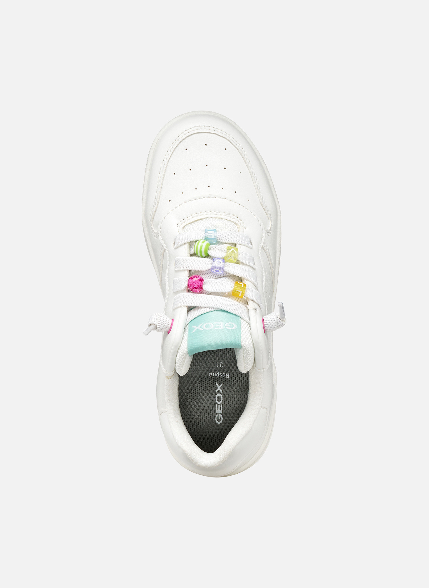 Baskets basses WASHIBA GIRL fille multicolore Geox Baskets basses WASHIBA GIRL fille multicolore Multicouleur