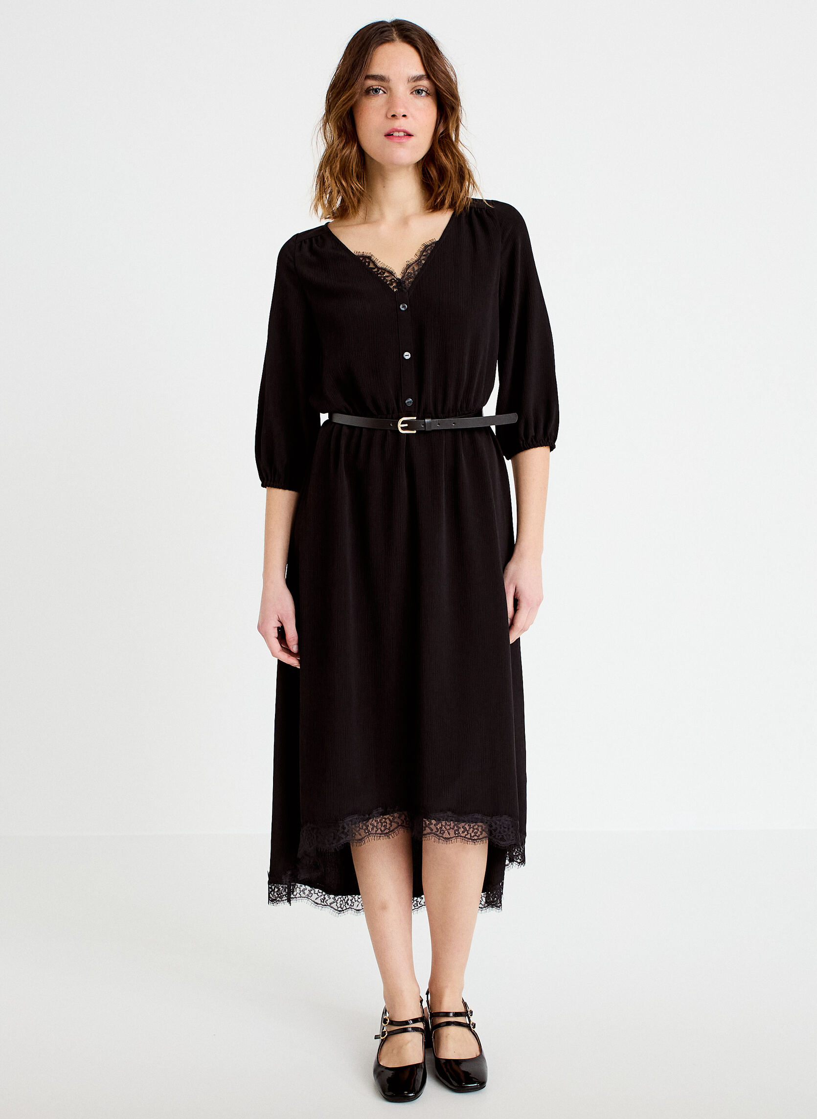 Robe Cache Cache Cache Cache Robes ROMILKYDENT femme noir | Sarenza France