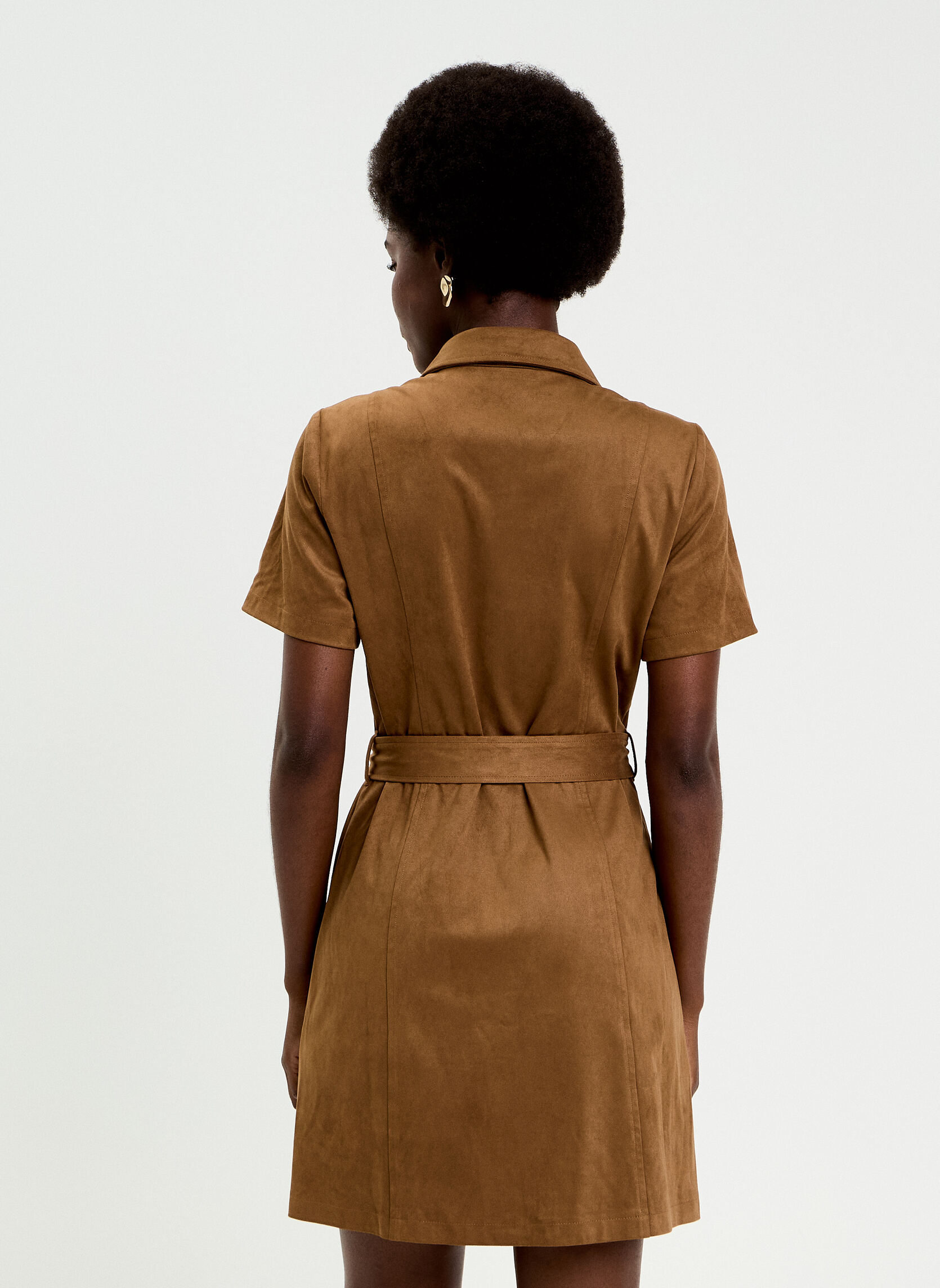 Robes ROSUEDBOUT femme marron Cache Cache Robes ROSUEDBOUT femme marron Marron foncé