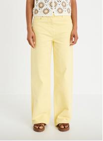 Jeans droit DELHO-LOTYC femme jaune Cache Cache Jeans droit DELHO-LOTYC femme jaune Jaune