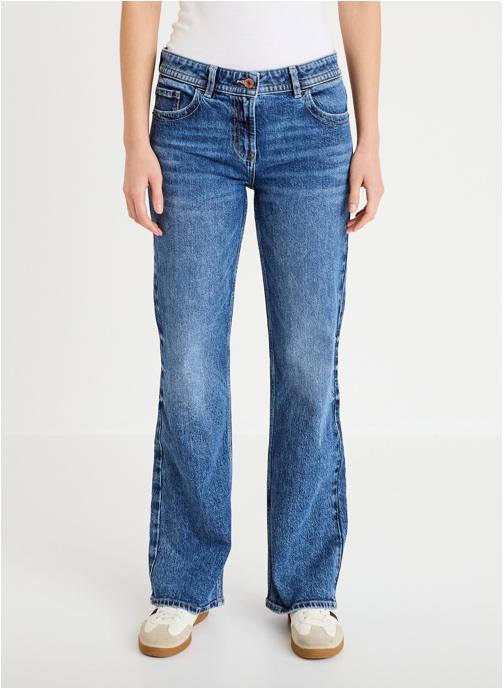 Cache Cache Jeans droit MALBA-BOOT femme bleu