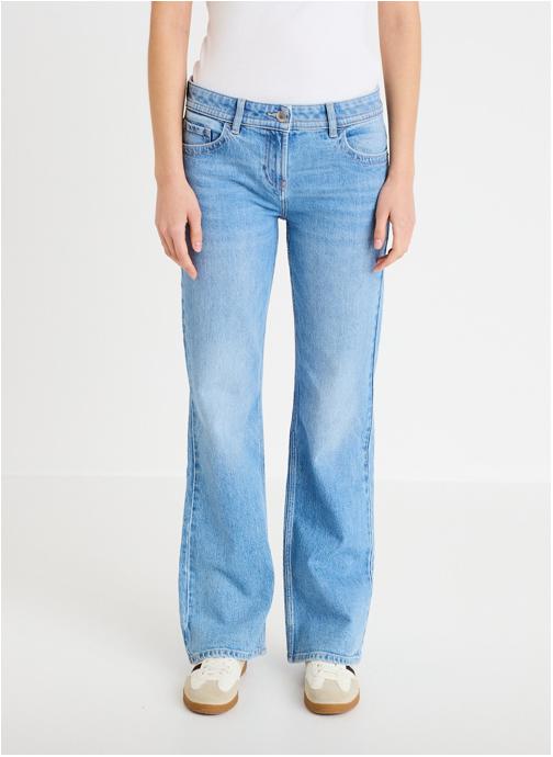 Cache Cache Jeans droit MALBA-BOOT femme bleu