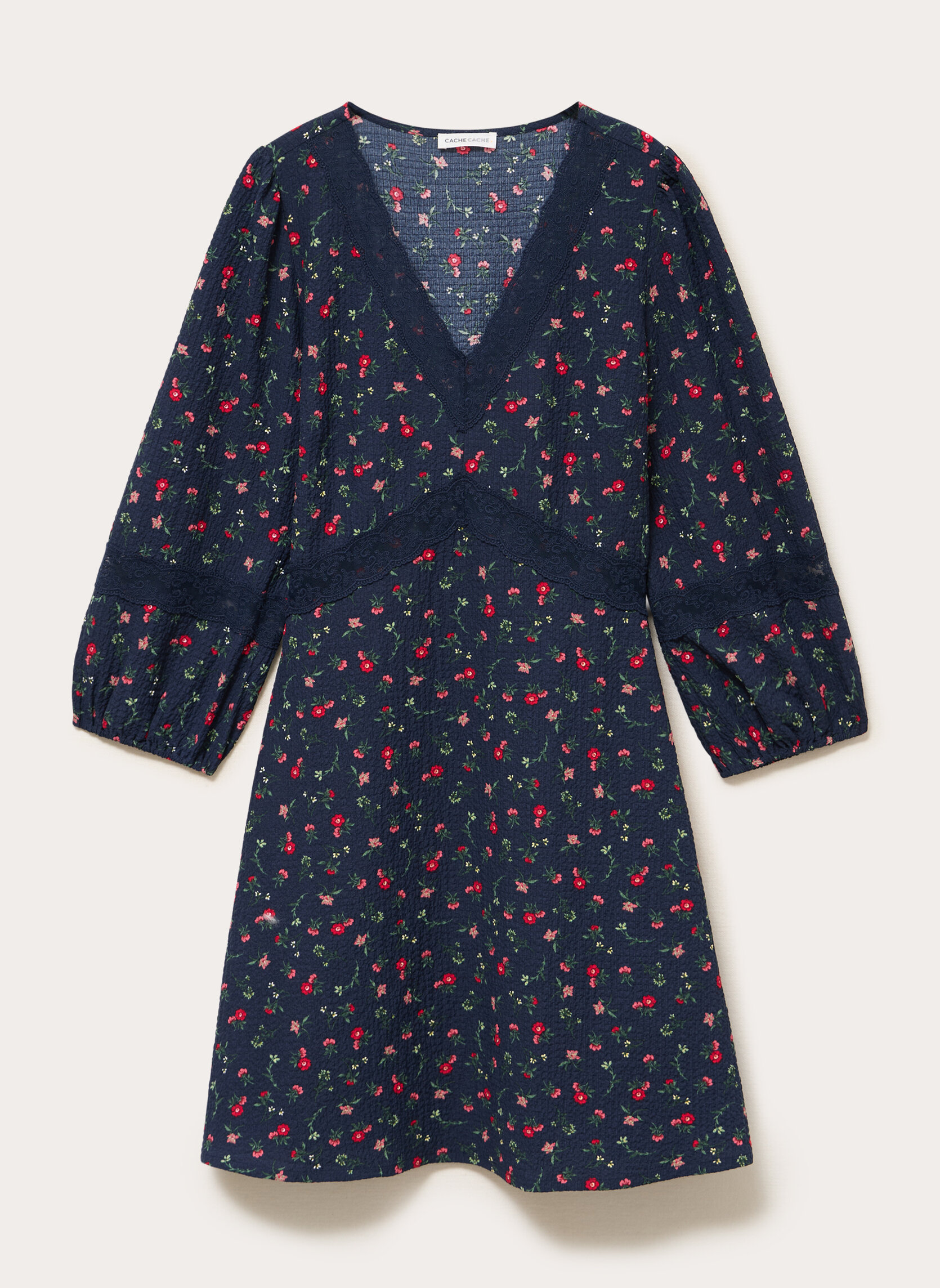 Robes ROFLOUCAP femme bleu Cache Cache Robes ROFLOUCAP femme bleu Bleu marine