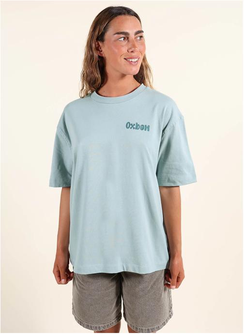 Oxbow Tee-shirts WATERLILY femme bleu