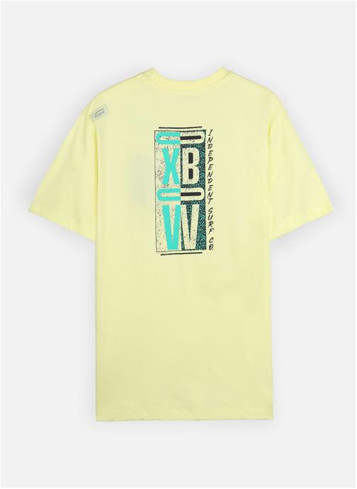 Oxbow Tee-shirts VERTICAL homme jaune