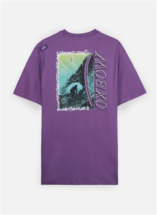 Oxbow Tee-shirts CAVE homme violet