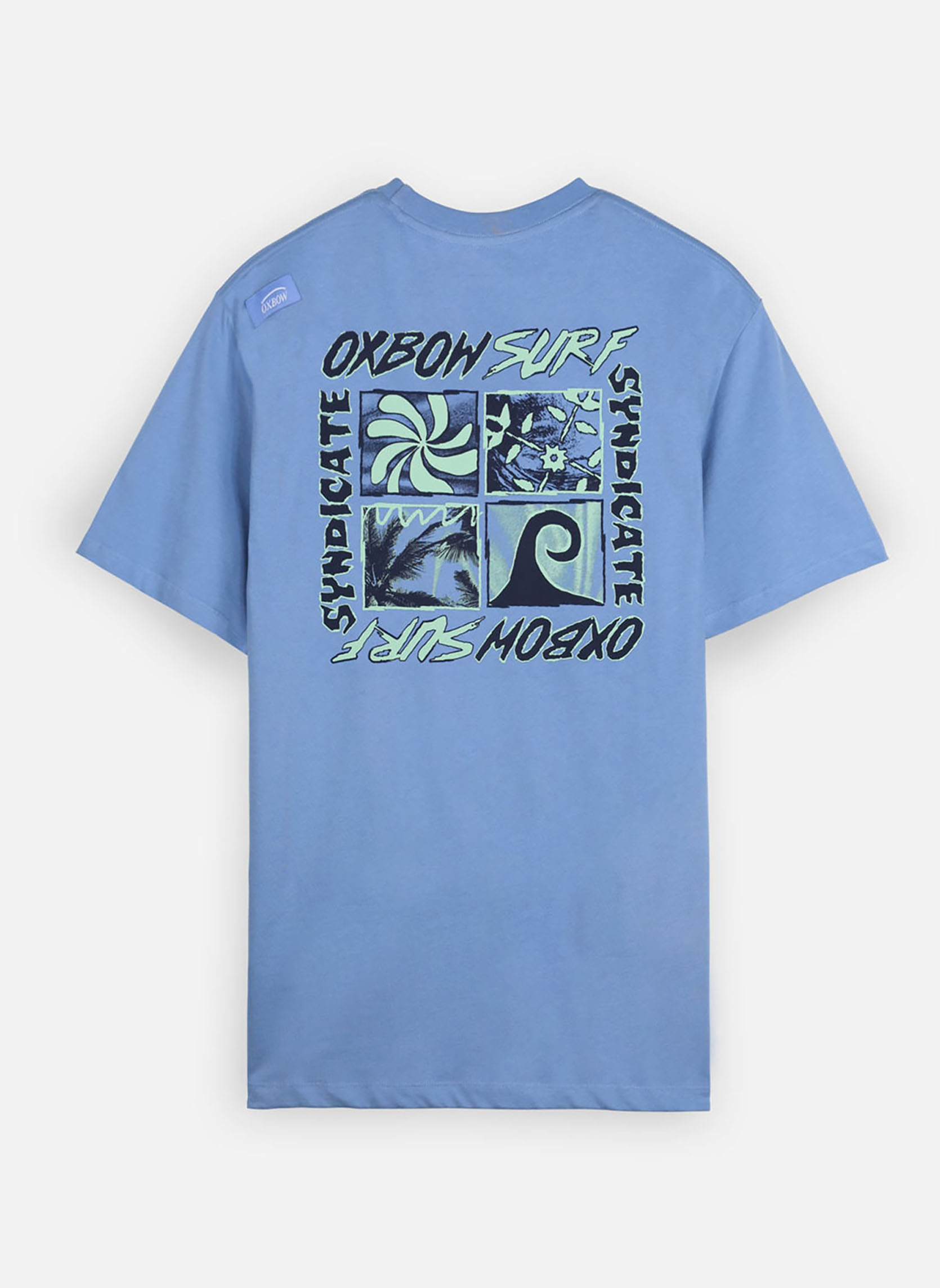Tee-shirts SYNDICATE homme bleu Oxbow Tee-shirts SYNDICATE homme bleu Bleu